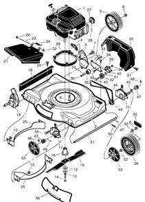 Part Location Diagram of F-98460 Murray Cover, Dust